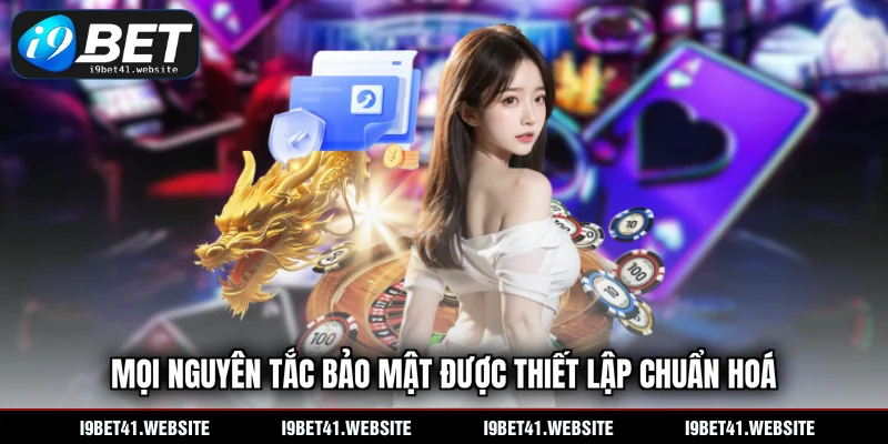 Mọi nguyên tắc bảo mật được thiết lập chuẩn hoá